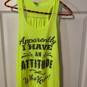 NWOT Women’s Yellow Bella Canvas Tank Small